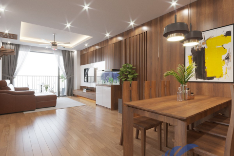 Thiết Kế Nội Thất Chung Cư 98m2 Định Công - Hà Nội